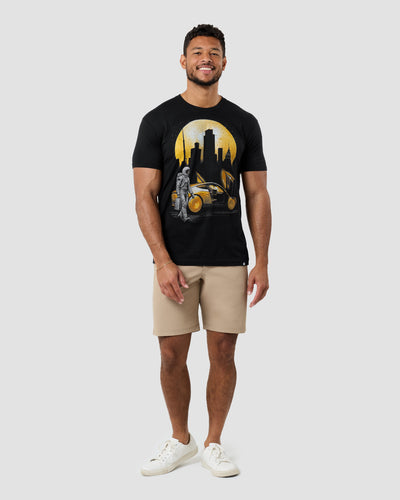 Golden Transit Glow-in-the-Dark Tee-Black-Regular-Full--Model---L