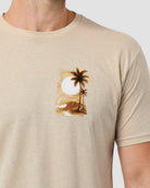 Amber Shore Tee-Cream-Regular-Detail--Model---L
