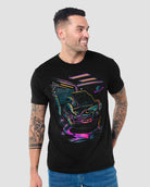 Astral Tuneup Glow-in-the-Dark Tee-Black-Regular-Front--Model---L