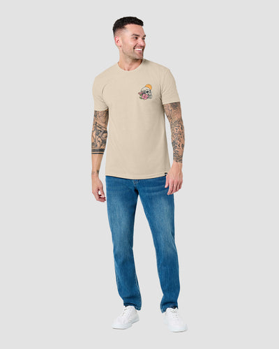 Coastal Decay Tee-Cream-Regular-Full--Model---L