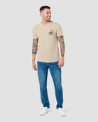 Coastal Decay Tee-Cream-Regular-Full--Model---L