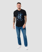 Cosmic Descent Tee-Black-Regular-Full--Model---L