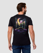 Cosmic Inhabitants Tee-Black-Regular-Back--Model---L