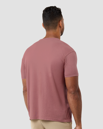 Cyber Decay Vintage Tee-Vintage Mauve-Regular-Back--Model---L