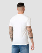 Dripping World Tee-White-Regular-Back--Model---L