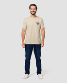 Eternal Blossom Tee-Cream-Regular-Full--Model---L