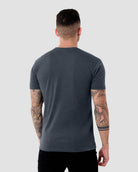 Fallen Vessel Tee-Charcoal-Regular-Back--Model---L