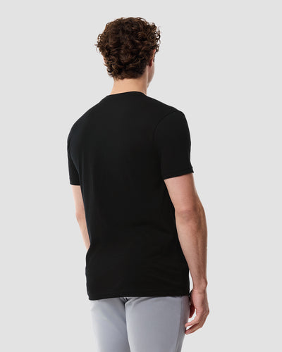 Galactic Ooze Glow-in-the-Dark Tee-Black-Regular-Back--Model---L