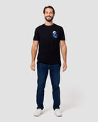Golden Coast Tee-Black-Regular-Full--Model---L