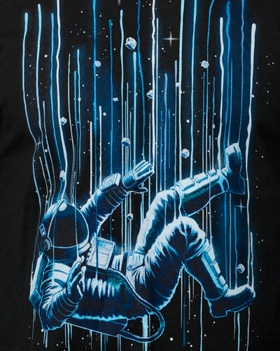 Gravity Break Glow-in-the-Dark Tee-Black-Regular-Macro--Model---L