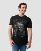 Infinite Horizon Glow-in-the-Dark Tee-Black-Regular-Front--Model---L