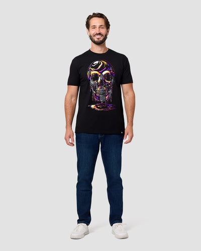 Liquid Spectrum Tee-Black-Regular-Full--Model---L