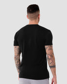 Lunar Refuge Glow-in-the-Dark Tee-Black-Regular-Back--Model---L