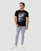 Misty Bay Tee-Black-Regular-Full--Model---L