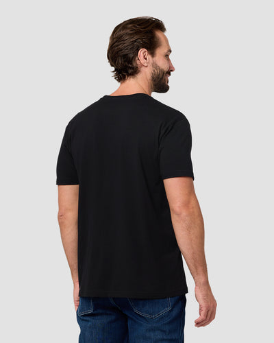 Mixtape Tee-Black-Regular-Back--Model---L