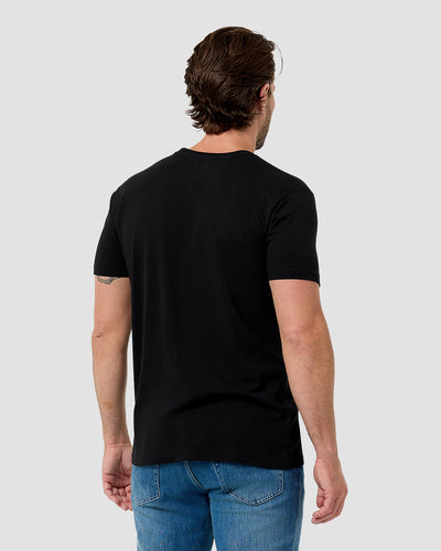 Moonlit Valor Tee-Black-Regular-Back--Model---L