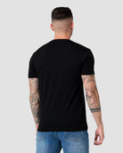 Royal Reflection Tee-Black-Regular-Back--Model---L