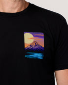 Silent Summit Tee-Black-Regular-Detail--Model---L