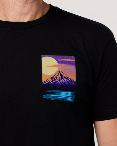 Silent Summit Tee-Black-Regular-Detail--Model---L