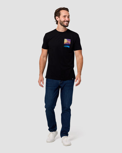 Silent Summit Tee-Black-Regular-Full--Model---L