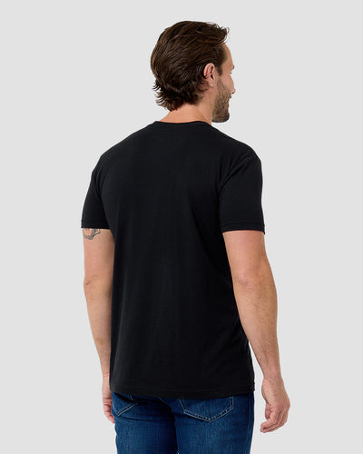 Stellar Flare Tee-Black--Regular-Back--Model---L