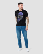Tidal Mind Glow-in-the-Dark Tee-Black-Regular-Full--Model---L