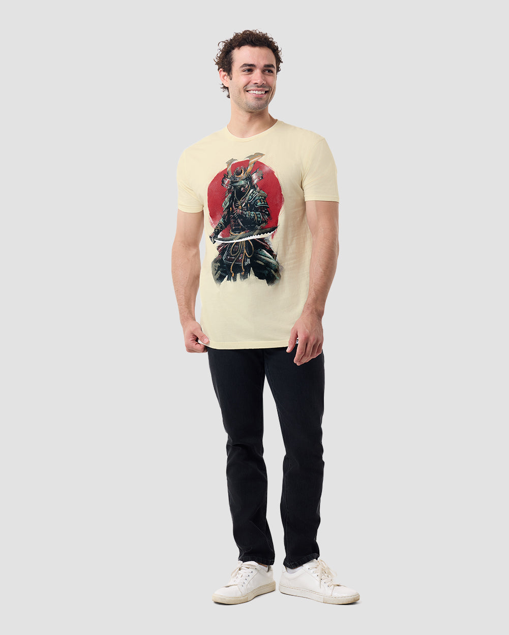 Warrior's Dawn Vintage Tee-Vintage Natural-Regular-Full--Model---L