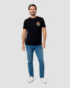 Wilderness Tee-Black-Regular-Full--Model---L