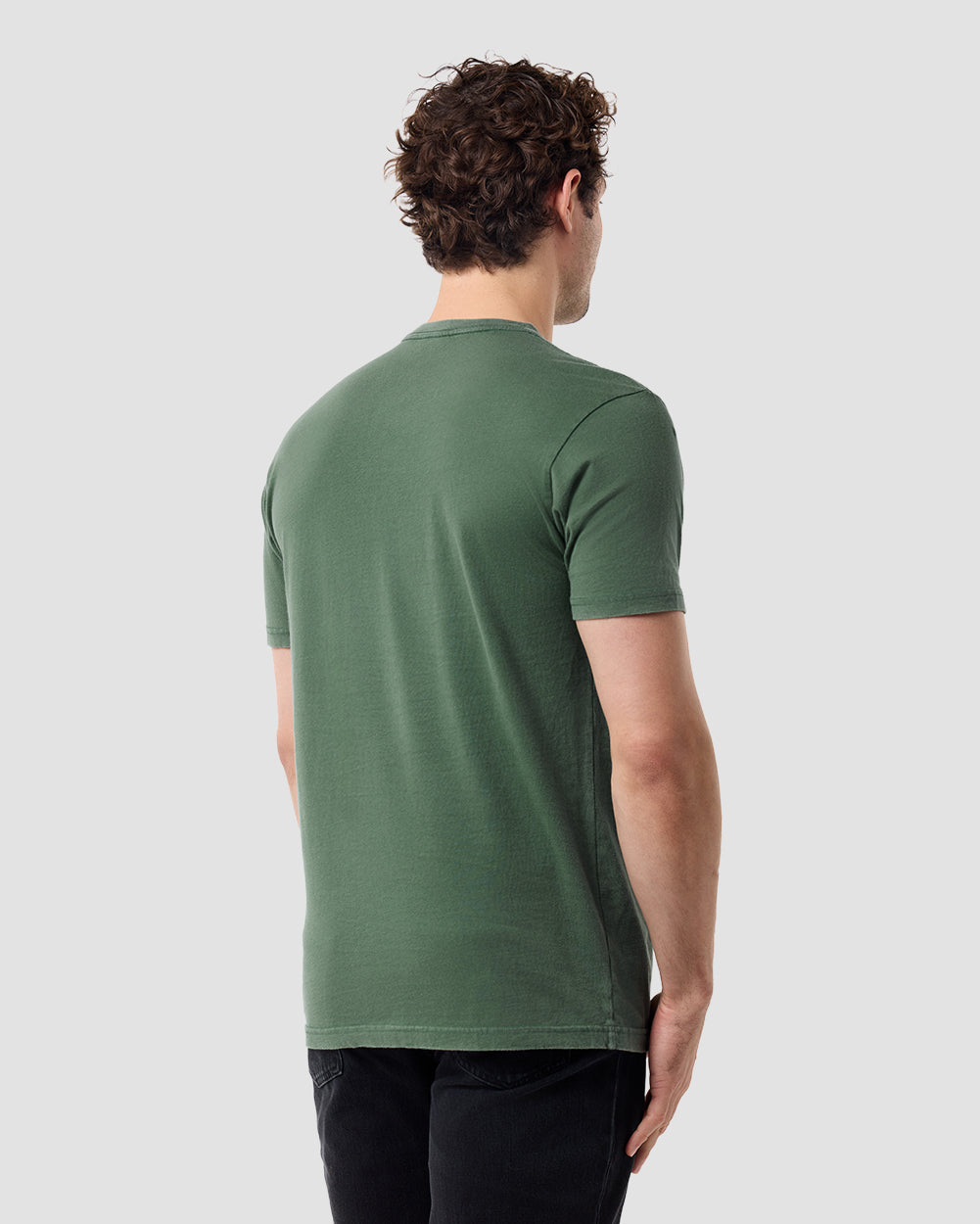 Wildscape Vintage Tee-Vintage Royal Pine-Regular-Back--Model---L