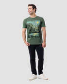 Wildscape Vintage Tee-Vintage Royal Pine-Regular-Full--Model---L