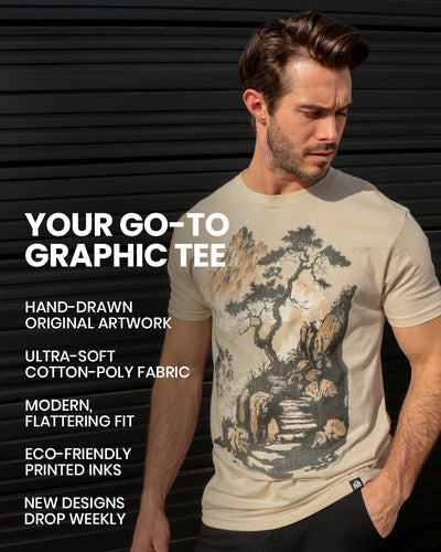 Tranquil Ascent Tee-allskus-usp-info