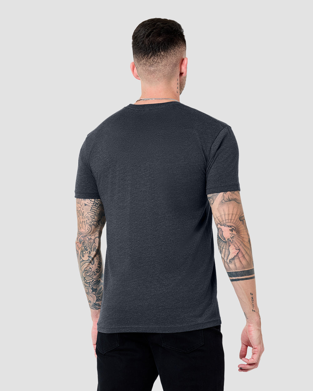 Shadow Strike Tee-Charcoal-Regular-Front--Model---L