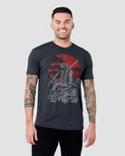 Shadow Strike Tee-Charcoal-Regular-Front--Model---L