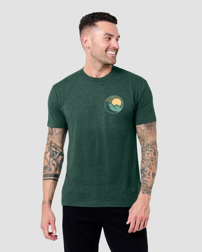 Suncrest Tee-Forest Green-Regular
