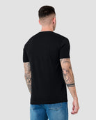 Hell Spark Tee-Black-Regular-Front--Model---L