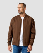 Heritage Bomber Jacket-Brown-Regular-Front--Zac---L