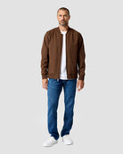 Heritage Bomber Jacket-Brown-Regular-Full--Zac---L