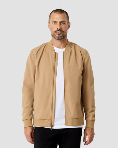 Heritage Bomber Jacket-Khaki-Regular-Front--Zac---L