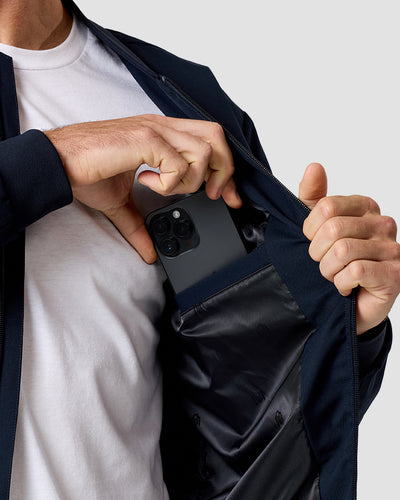 Heritage Bomber Jacket-Navy-Regular-Detail4--Zac---L