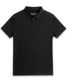Polo - Non-Branded-Black-Tall-Regular-Mock--Model---L