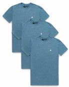 3 Pack Basic Tee - Branded-Indigo-Regular-Mock--Model---L