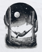 Infinite Gaze Tee-White-Regular-Swatch--Model---L