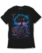 Infinity Steps Tee-Black-Regular-Mock--Model---L