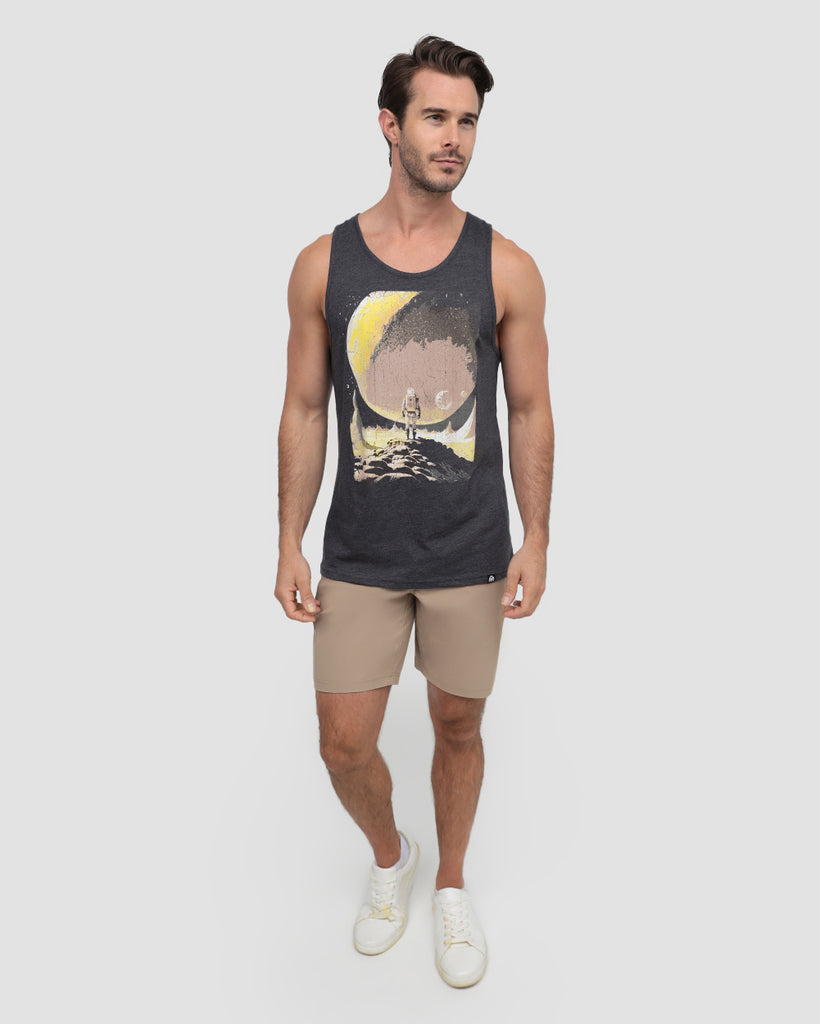 Intergalactic Tank-Charcoal-Regular-Full--Model---M