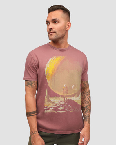 Intergalactic Vintage Tee-Vintage Mauve-Regular-Front--Model---L