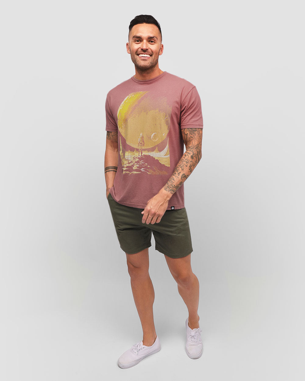 Intergalactic Vintage Tee-Vintage Mauve-Regular-Full--Model---L