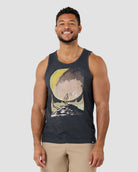 Intergalactic Tank-Charcoal-Regular-Front--Model---L