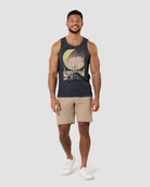 Intergalactic Tank-Charcoal-Regular-Full--Model---L