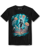 Jelly Cosmos Vintage Tee-Vintage Black-Regular-Mock--Model---L