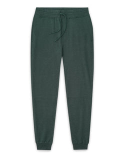 Fleece Joggers - Non-Branded-Forest Green-Front